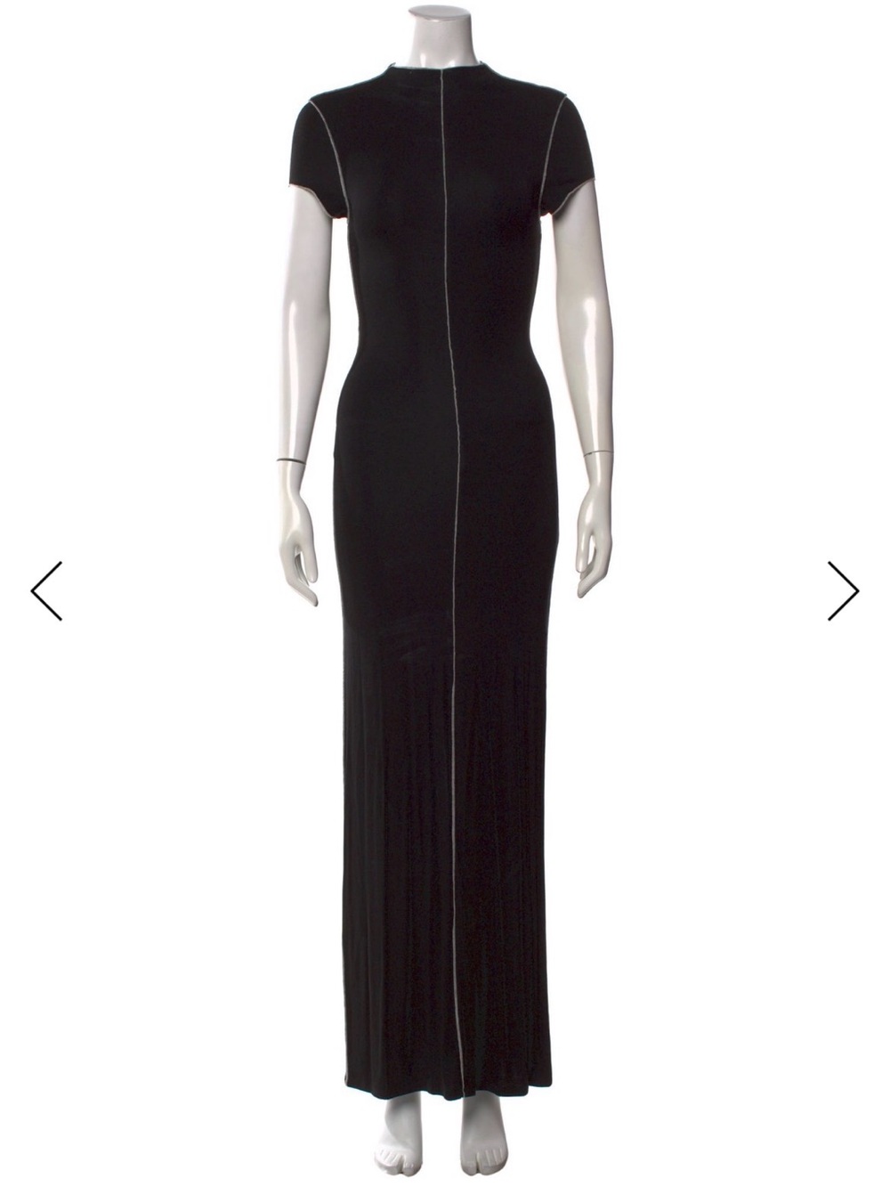 DISSH MOCK NECK SEAMED MAXI DRESS LINE BY K CULT GAIA REVOLVE ST AGNI FRWD